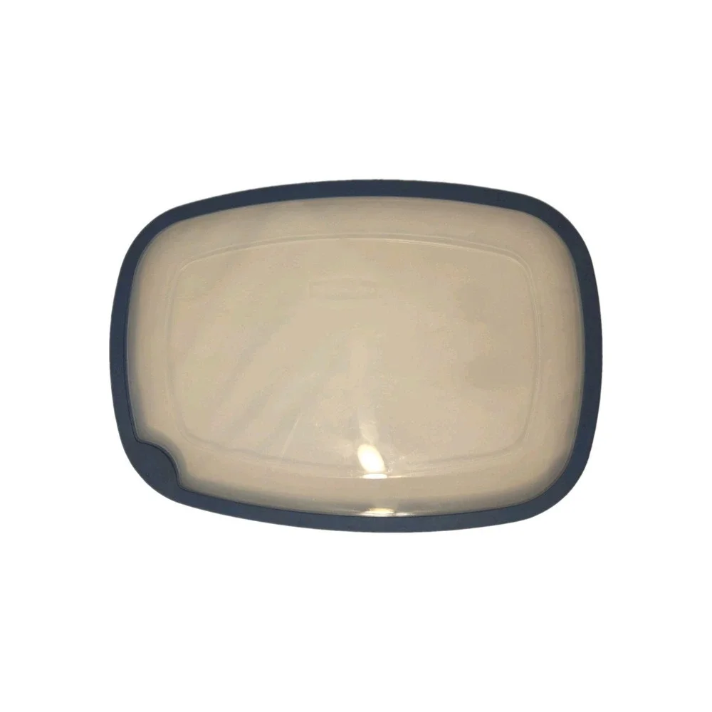 RUBBERMAID 518B 2  Blue & Sheer Rectangle Plastic Cover Lid Replacement LID ONLY